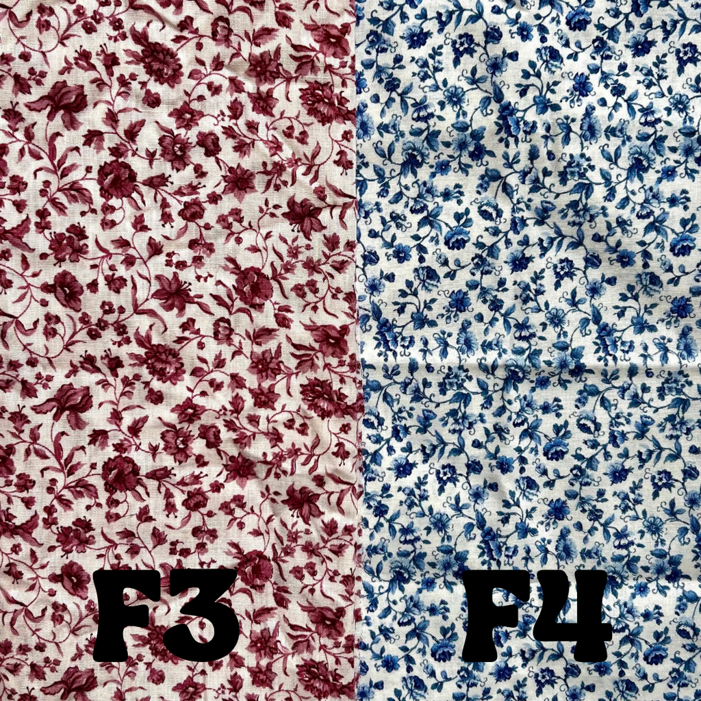 Custom Fabric Initial Keychain
