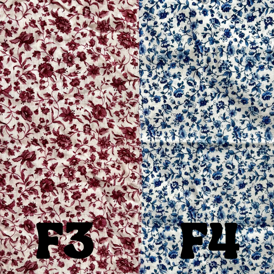 Custom Fabric Initial Keychain